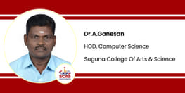 Interview Dr A Ganesan HOD of Computer Science at Suguna College Of Arts and Science